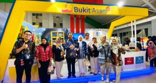 PTBA mengajak Sentra Industri Bukit Asam (SIBA) Rosella, SIBA Batik Kujur, Beskabean Coffee, FnR Craft, dan Arsyillah Craft dalam pameran yang mengangkat tema UMKM Maju Berkelanjutan Menuju Indonesia Emas. (BekisarMedia.id/PT. Bukit Asam)