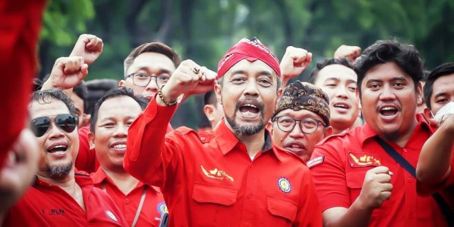 Ketua Umum Dewan Pimpinan Pusat (DPP) Serikat Pekerja (SP) PT. PLN, Abrar Ali. (foto : Malik)