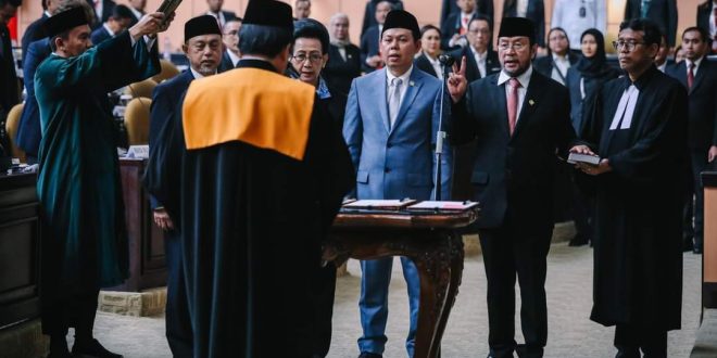 Pimpinan Dewan Perwakilan Daerah Republik Indonesia periode 2024-2029. (foto : Biro Pemberitaan dan Media DPD RI)