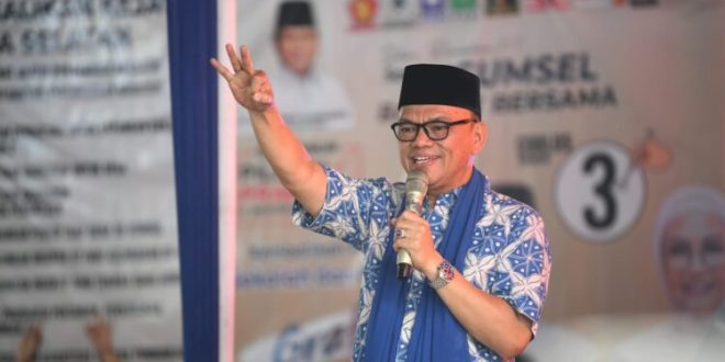 Mantan Bupati Kabupaten Empat Lawang, Joncik Muhammad, menargetkan kemenangan sebesar 70 persen untuk Pasangan Calon (Paslon) Gubernur dan Wakil Gubernur Sumatera Selatan (Sumsel) Nomor Urut 3, Mawardi Yahya dan R.A. Anita Noeringhati (MATAHATI).