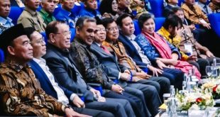 Ketua Dewan Perwakilan Daerah Republik Indonesia, Sultan B. Najamudin, menghadiri Sidang Promosi Doktor Bahlil Lahadalia oleh Sekolah Kajian Stratejik dan Global Universitas Indonesia di Depok, Jawa Barat, pada hari Rabu, tanggal 16 Oktober 2024. (foto : dok. pribadi Sultan B. Najamudin)