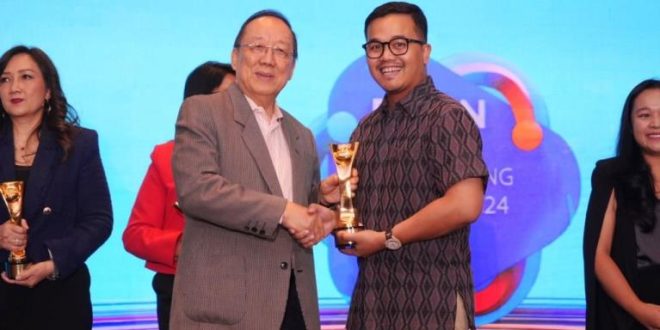 PT. Bukit Asam (PTBA) berhasil meraih tiga penghargaan dari ajang BUMN Branding and Marketing Awards ke 12 pada tahun 2024 yang diselenggarakan di Jakarta, hari Kamis, tanggal 14 November 2024. (foto : Humas PTBA)