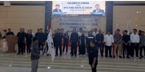 Dewan Pimpinan Daerah (DPD) Pro Jurnalismedia Siber (PJS) Provinsi Sulawesi Utara (Sulut) resmi dilantik oleh Ketua Umum Dewan Pimpinan Pusat (DPP) PJS, Mahmud Marhaba, di Graha Gubernuran Sulawesi Utara, Kota Manado, pada hari Selasa, tanggal 5 November 2024. (foto : bekisarmedia.id/dok. pjs sulut)