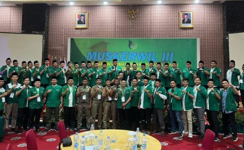 Gerakan Pemuda (GP) Ansor Provinsi Sumatera Selatan (Sumsel) menggelar Musyawarah Kerja Wilayah (Mukerwil) ke 3, yang bertempat di Hotel Daira, Palembang, pada hari Minggu, tanggal 17 November 2024. (BekisarMedia.id/Oyong)