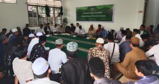 Suasana Rapat di Sekretariat Pengurus Wilayah Nahdlatul Ulama Provinsi Sumatera Selatan, hari Minggu, tanggal 8 Desember 2024. (BekisarMedia.id/Angga)