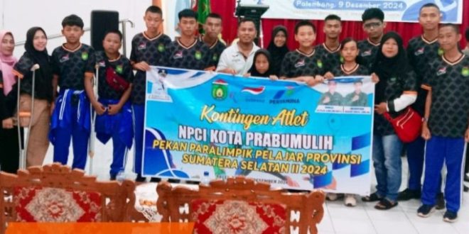 Atlet Pekan Paralympic Pelajar Provinsi II Sumatera Selatan tahun 2024 asal Kota Prabumulih. (foto : kotaprabumulih.go.id)