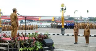 Apel perdana diawal tahun 2025 di lingkungan Pemerintah kota Palembang.