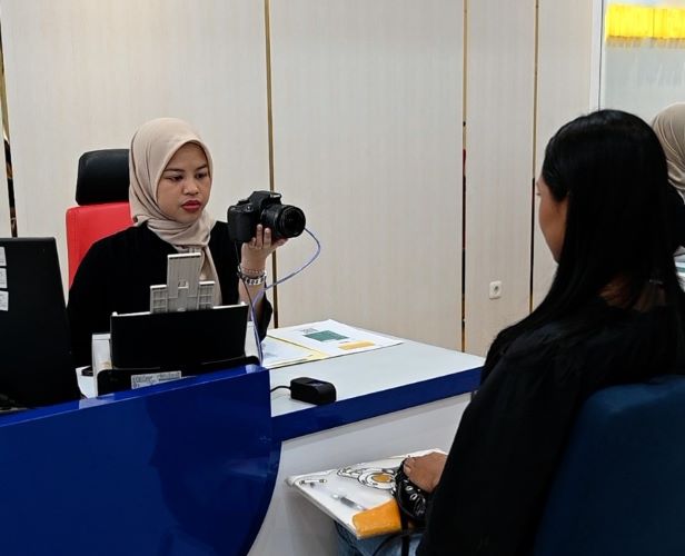 Pelayanan Paspor Simpatik.