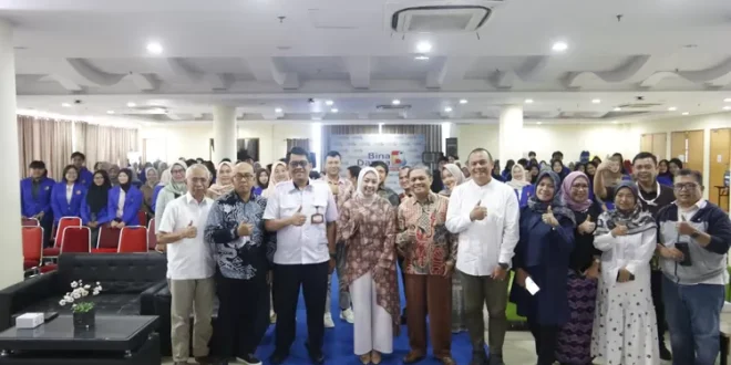 Suasana kegiatan Workshop FoLU Leaders Camp yang digelar oleh Universitas Bina Darma dan United Nations Development Programme (UNDP) Indonesia di Aula Prof. Boch. Rachman Kampus Utama Universitas Bina Darma, pada hari Jum'at, tanggal 17 Januari 2025. (BekisarMedia.id/Rasti)