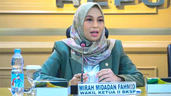Anggota Dewan Perwakilan Daerah (DPD) Republik Indonesia dari Provinsi Nusa Tenggara Barat (NTB), Mirah Midadan Fahmid. (BEKISARMEDIA/DPD)