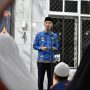 Bupati Kabupaten Ogan Komering Ilir (OKI), H. Muchendi, menghadiri Peringatan Nuzulul Qur'an di Masjid Agung Sholihin Kayuagung, pada hari Senin, tanggal 17 Maret 2025. (BEKISARMEDIA/SIKUMBANG)