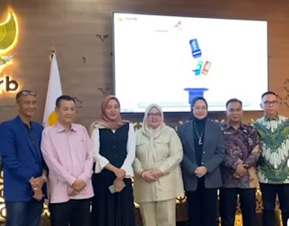 Anggota Komisi 1 DPRD Sumsel melakukan Kunjungan Kerja ke Kementerian Pendayagunaan Aparatur Negara dan Reformasi Birokrasi Republik Indonesia. (BEKISARMEDIA/SIKUMBANG)