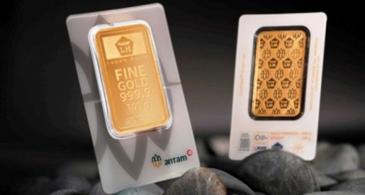 Emas Antam yang dijual oleh Logam Mulia. (foto : LogamMulia.com)