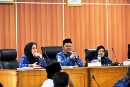 Kepala Dinas Komunikasi dan Informatika Kabupaten Ogan Komering Ilir, Adi Yanto. (BEKISARMEDIA.ID/SIKUMBANG)