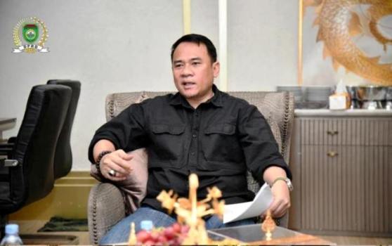 Ketua Dewan Perwakilan Rakyat Daerah (DPRD) Provinsi Sumatera Selatan (Sumsel), Andie Dinialdie, melakukan pertemuan dengan Yayasan Sharing Disability Indonesia, dalam rangka penyampaian usulan program dan masukan strategis, pada hari Sabtu, tanggal 19 April 2025. (BEKISARMEDIA.ID/SIKUMBANG)