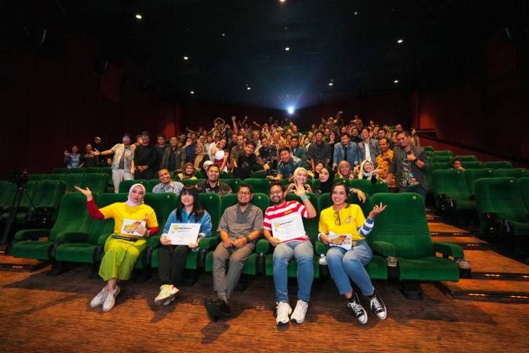 Peserta kegiatan Bedah Film Animasi Jumbo yang digelar di Jakarta, pada hari Kamis, tanggal 8 Mei 2025. (foto : BEKISARMEDIA.ID/Kemenperin.go.id)