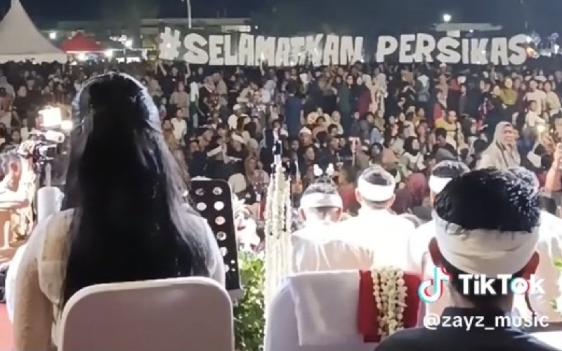 Acara Abdi Nagri Nganjang Ka Warga ke 9 di Desa Sukamandijaya, Kabupaten Subang (foto : akun tiktok @zayz_music)