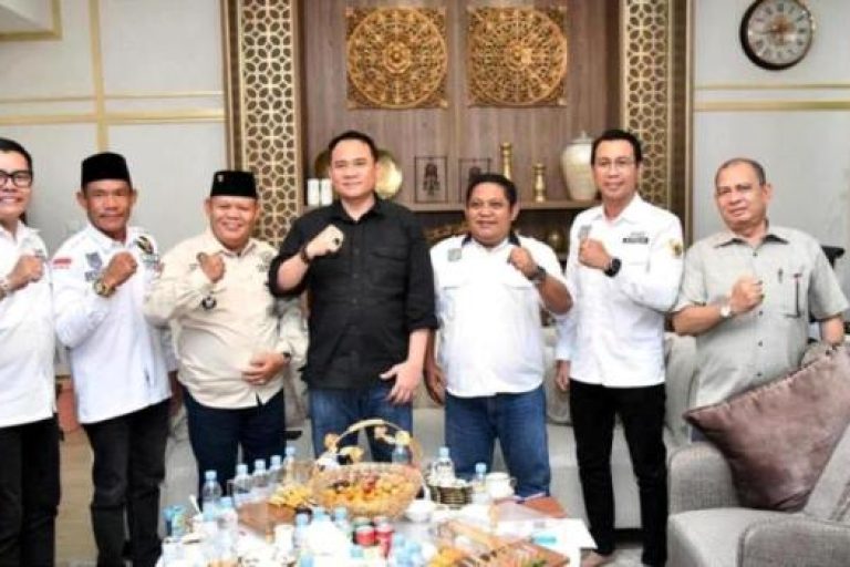 Ketua Dewan Perwakilan Rakyat Daerah (DPRD) Provinsi Sumatera Selatan (Sumsel), Andie Dinialdie, menerima audiensi dari pengurus Dewan Pimpinan Daerah (DPD) Asosiasi Pemerintah Desa Seluruh Indonesia Sumsel. (BEKISARMEDIA.ID/SIKUMBANG)