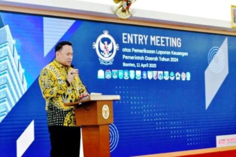 Ketua Dewan Perwakilan Rakyat Daerah (DPRD) Provinsi Sumatera Selatan (Sumsel), Andie Dinialdie, menghadiri Entry Meeting Badan Pemeriksa Keuangan (BPK) atas Laporan Keuangan Pemerintah Daerah (LKPD) Sumsel Tahun Anggaran 2024. (BEKISARMEDIA.ID/SIKUMBANG)