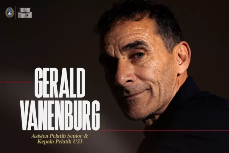 Gerald Vanenburg, Pelatih Tim Nasional Sepak Bola Indonesia U-23. (foto : PSSI.org)