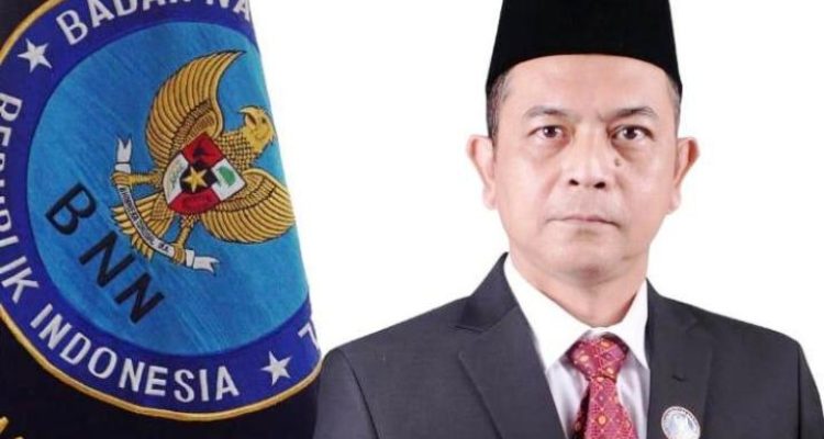 Kepala Badan Nasional Narkotika Kabupaten (BNNK) OKI, AKBP H. Gendi Marzanto. (BEKISARMEDIA.ID/SIKUMBANG)