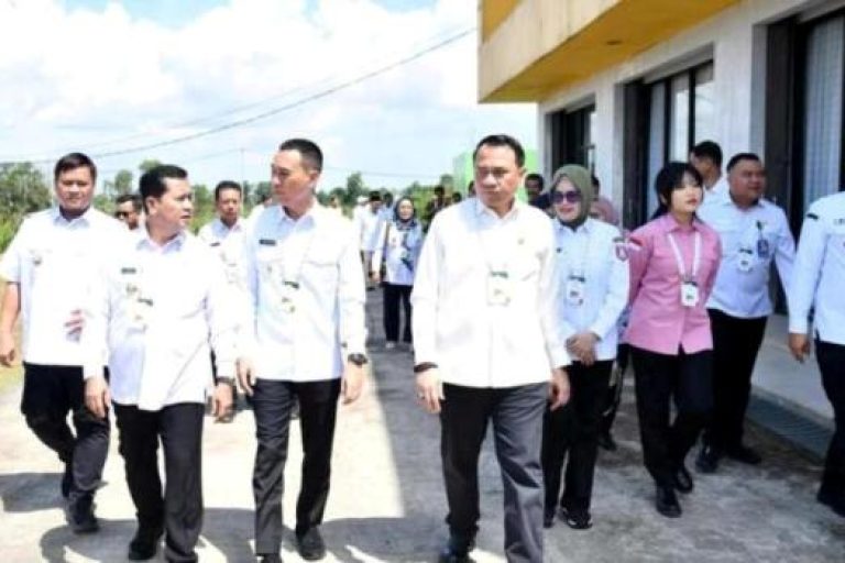 Ketua Dewan Perwakilan Rakyat Daerah (DPRD) Provinsi Sumatera Selatan (Sumsel), Andie Denaldie, menghadiri acara launching program Gerakan Indonesia Menanam (GERINA) di Kabupaten Ogan Ilir. (BEKISARMEDIA.ID/SIKUMBANG)