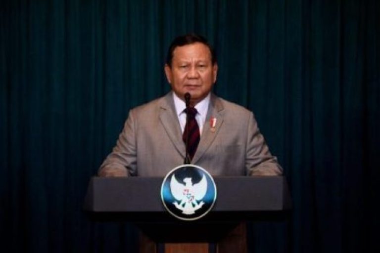 Presiden Republik Indonesia, Prabowo Subianto. (foto : BPMI Setpres)