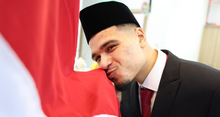 Ragnar Oratmangoen, Indonesian national football team player. (pssi.org)