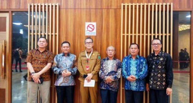 perwakilan Muba hadir dalam Sarasehan Kebangsaan Majelis Permusyawaratan Rakyat (MPR) Republik Indonesia bertajuk "Memperkokoh Ideologi Pancasila Menghadapi Tantangan Geopolitik Global Menuju Indonesia Raya", pada hari Selasa, tanggal 20 Mei 2025, di Gedung Nusantara IV, Kompleks MPR/DPR RI, Jakarta. (BEKISARMEDIA.ID/SIKUMBANG)