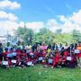 orang tua, pemain, manajemen, dan pelatih SSB PSS setelah gelaran Perisai Cup U-14 2025 yang berlangsung di Lapangan Sepak Bola Perisai, Sukarami, pada hari Minggu, tanggal 25 Mei 2025. (BEKISARMEDIA.ID/SIKUMBANG)