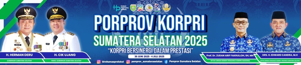 Banner Pemprov Sumsel tanggal 28 Juni 2025