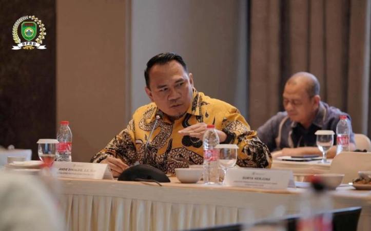 Dewan Perwakilan Rakyat Daerah (DPRD) Provinsi Sumatera Selatan (Sumsel) menerima kunjungan kerja Panitia Kerja (Panja) Mineral dan Batubara (Minerba) Komisi XII Dewan Perwakilan Rakyat (DPR) Republik Indonesia pada hari Jum'at, tanggal 9 Mei 2025. (BEKISARMEDIA.ID/SIKUMBANG)