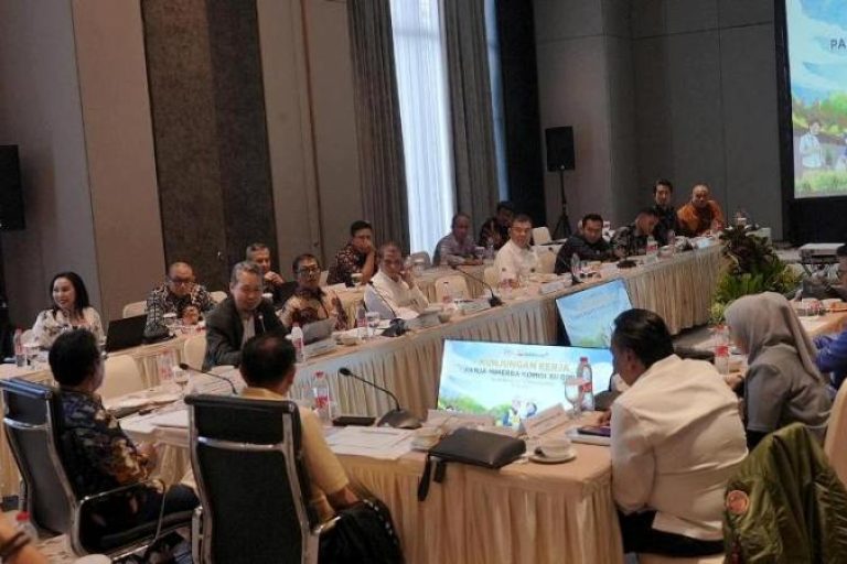 Dewan Perwakilan Rakyat Daerah (DPRD) Provinsi Sumatera Selatan (Sumsel) menerima kunjungan kerja Panitia Kerja (Panja) Mineral dan Batubara (Minerba) Komisi XII Dewan Perwakilan Rakyat (DPR) Republik Indonesia pada hari Jum'at, tanggal 9 Mei 2025. (BEKISARMEDIA.ID/SIKUMBANG)