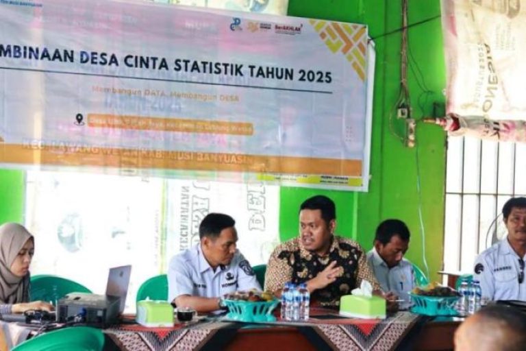 Pemerintah Kabupaten Musi Banyuasin (Pemkab Muba) menyatakan komitmennya secara penuh dalam menyukseskan kegiatan Pemutakhiran Data Perkembangan Desa atau PODES 2025. (BEKISARMEDIA.ID/APRIZAL)