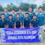 Pemain yang memperkuat Sriwijaya Asah Soccer pada Piala Gubernur Sumsel U-15 Tahun 2025. (BEKISARMEDIA.ID/TRI RICKI)