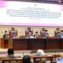 Ketua DPRD Sumsel, Andie Dinialdie, dan didampingi oleh para Wakil Ketua DPRD Sumsel, yakni Raden Gempita, Nopianto, serta Ilyas Panji Alam, memimpin Rapat Paripurna XIV dengan agenda Penyerahan Laporan Hasil Pemeriksaan (LHP) atas Laporan Keuangan Pemerintah Provinsi (Pemprov) Sumsel Tahun Anggaran 2024 (BEKISARMEDIA.ID/SIKUMBANG)