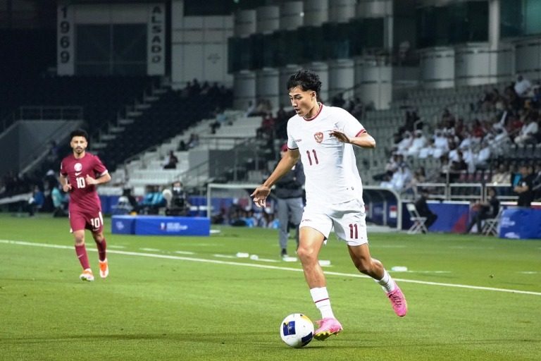 Pemain Tim Nasional Indonesia yang baru direkrut oleh Dewa United, Rafael Struick. (foto : PSSI.org)