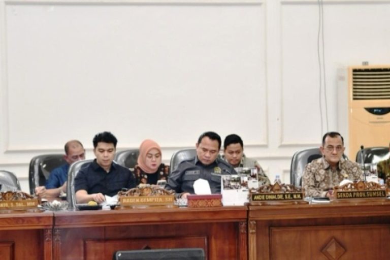 Badan Anggaran (Banggar) DPRD Provinsi Sumatera Selatan (Sumsel) menggelar rapat lanjutan untuk menyinkronisasi Rancangan Perubahan Kebijakan Umum Anggaran (KUA) dan Prioritas Plafon Anggaran Sementara (PPAS) Tahun Anggaran 2025. (BEKISARMEDIA.ID?SIKUMBANG)