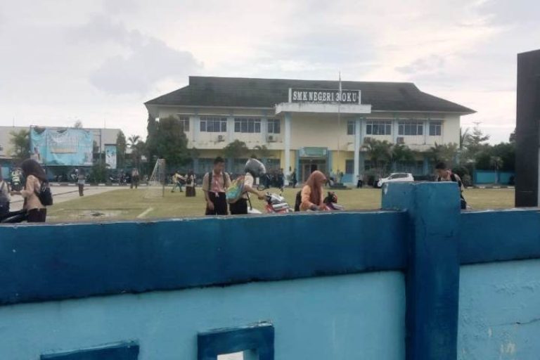 SMK Negeri 3 Kabupaten Ogan Komering Ulu yang berada di Kota Baturaja. (foto : Agus/PJS OKU)