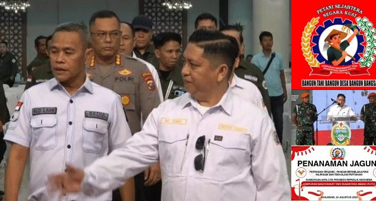 Ketua Umum DPP HMTN-MP, Asril Naska Bersama Ketua Satgas Nasional HMTN-MP Budi Ilham dalam sebuah kesempatan. (foto : dokumen HMTN-MP)
