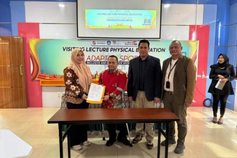 Penandatanganan Nota Kesepahaman antara Universiti Kebangsaan Malaysia dengan Universitas Bina Darma pada hari Jum'at, tanggal 22 Agustus 2025 di Palembang. (BEKISARMEDIA.ID/RASTI)