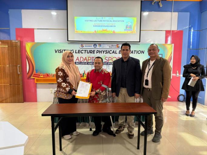 Penandatanganan Nota Kesepahaman antara Universiti Kebangsaan Malaysia dengan Universitas Bina Darma pada hari Jum'at, tanggal 22 Agustus 2025 di Palembang. (BEKISARMEDIA.ID/RASTI)
