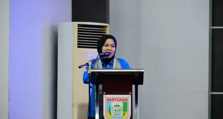 Wakil Ketua Umum DPP KNPI sekaligus Ketua Carateker DPD KNPI Sumatera Selatan (Sumsel), Irma Muthoharoh. (BEKISARMEDIA.ID/SIKUMBANG)