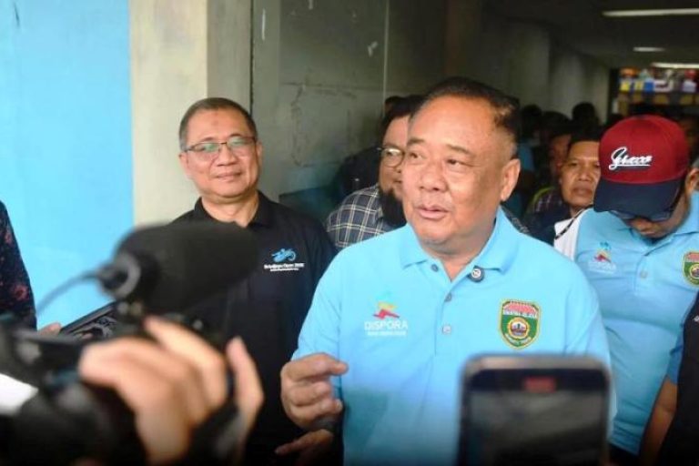 Wakil Gubernur Provinsi Sumatera Selatan, Cik Ujang, membuka secara resmi Kejuaraan Renang Nasional Sriwijaya Open Swimming Championship 2025 yang digelar di Aquatic Stadium Jakabaring Sport City (JSC), Palembang, hari Kamis, tanggal 4 September 2025. (BEKISARMEDIA.ID/SIKUMBANG)