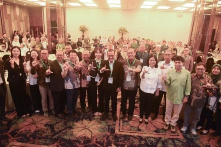 Suasana acara The 4th International Workshop on the Peatland Restoration for Sustainable Development, pada hari Rabu, tanggal 3 September 2025. (BEKISARMEDIA.ID/SIKUMBANG)
