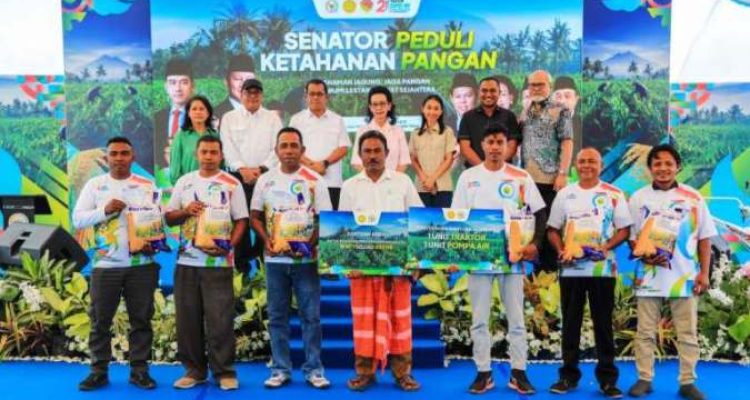 Wakil Ketua DPD RI, Gusti Kanjeng Ratu (GKR) Hemas, menghadiri peluncuran Program Senator Peduli Ketahanan Pangan dalam rangka mendukung Ketahanan Pangan Nasional, di Kupang, pada hari Sabtu, tanggal 27 September 2025. (BEKISARMEDIA.ID/SIKUMBANG)