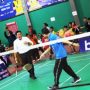 Gubernur Provinsi Sumatera Selatan, Herman Deru, secara resmi membuka Kejuaraan Bulu Tangkis PBSI Sumsel Cup 2025 di GOR Pakri Palembang, hari Senin, tanggal 8 September 2025. (BEKISARMEDIA.ID/SIKUMBANG)