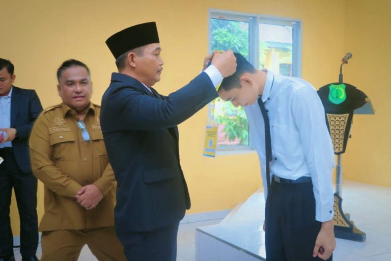 Wakil Bupati Kabupaten Muba, Abdur Rohman Husen, Membuka Pelatihan Bahasa Jepang, di Aula UPT Balai Latihan Kerja (BLK) Sekayu, pada hari Selasa, tanggal 28 Oktober 2025. (BEKISARMEDIA.ID/SIKUMBANG)