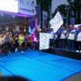 Peserta KORPRI Run Tahun 2025 dalam rangkaian Pesta Rakyat pada PORNAS KORPRI XVII yang digelar oleh Pemerintah Provinsi (Pemprov) Sumsel. (BEKISARMEDIA.ID/SIKUMBANG)