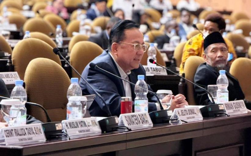 Anggota Dewan Perwakilan Daerah (DPD) Republik Indonesia asal Provinsi Sumatera Barat (Sumbar), Irman Gusman. (BEKISARMEDIA.ID/SIKUMBANG)